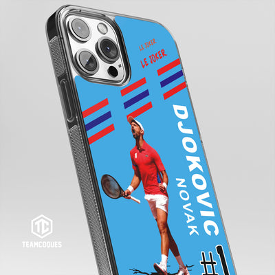 Coque joueur NOVAK DJOKOVIC TENNIS - TEAMCOQUES