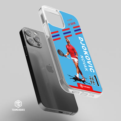 Coque joueur NOVAK DJOKOVIC TENNIS - TEAMCOQUES
