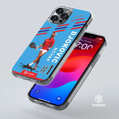 Coque joueur NOVAK DJOKOVIC TENNIS - TEAMCOQUES
