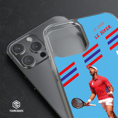 Coque joueur NOVAK DJOKOVIC TENNIS - TEAMCOQUES