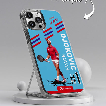 Vidéo Coque joueur NOVAK DJOKOVIC TENNIS - TEAMCOQUES