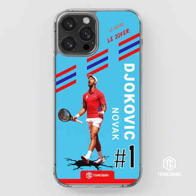 Coque joueur NOVAK DJOKOVIC TENNIS - TEAMCOQUES