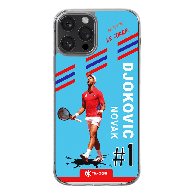 Coque joueur NOVAK DJOKOVIC TENNIS - TEAMCOQUES
