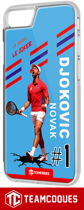 Coque joueur NOVAK DJOKOVIC TENNIS - TEAMCOQUES