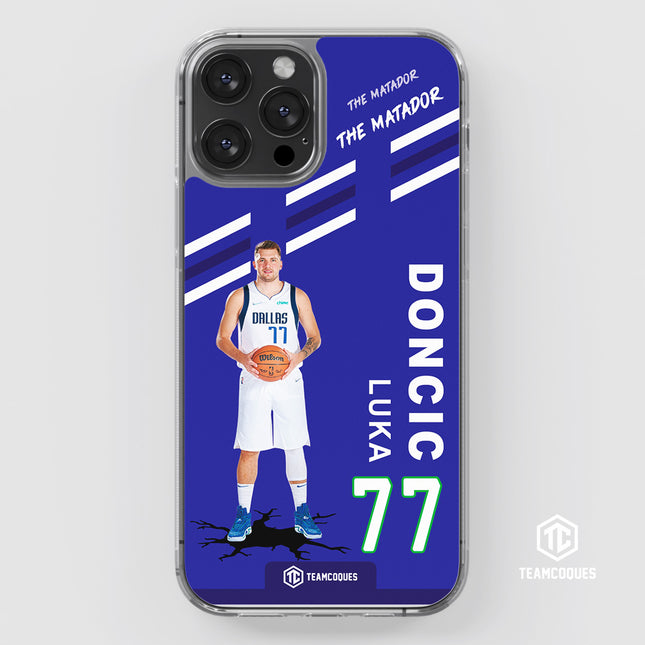 Coque joueur LUKA DONCIC MAVERICKS DALLAS NBA - TEAMCOQUES
