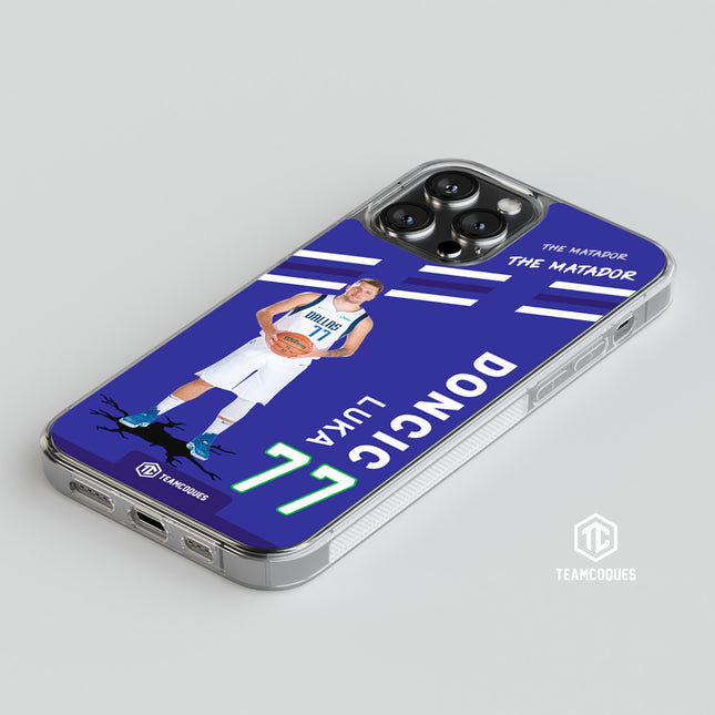 Coque joueur LUKA DONCIC MAVERICKS DALLAS NBA - TEAMCOQUES