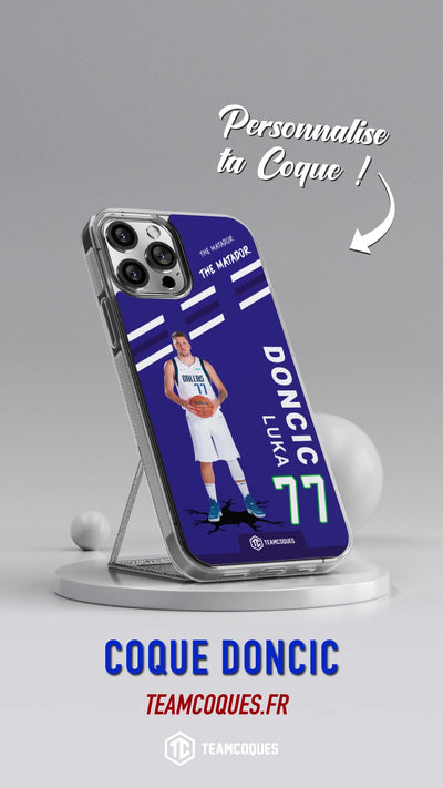 Vidéo Coque joueur LUKA DONCIC MAVERICKS DALLAS NBA - TEAMCOQUES