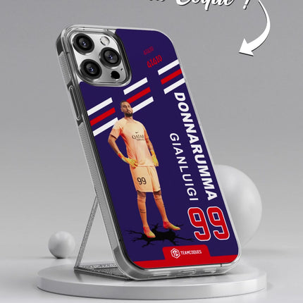 Vidéo Coque joueur GIANLUIGI GIGIO DONNARUMMA PARIS - TEAMCOQUES