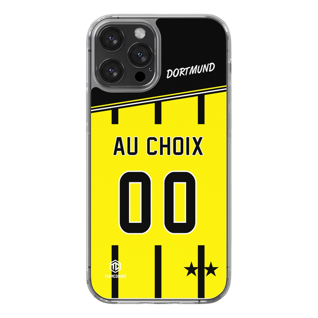 Coque foot DORTMUND personnalisable - TEAMCOQUES