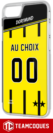 Coque foot DORTMUND personnalisable - TEAMCOQUES