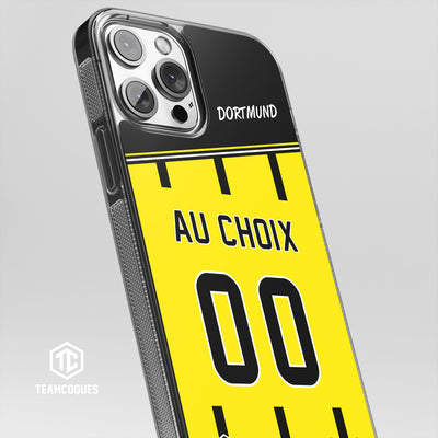Coque foot DORTMUND personnalisable - TEAMCOQUES