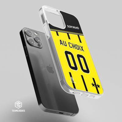 Coque foot DORTMUND personnalisable - TEAMCOQUES