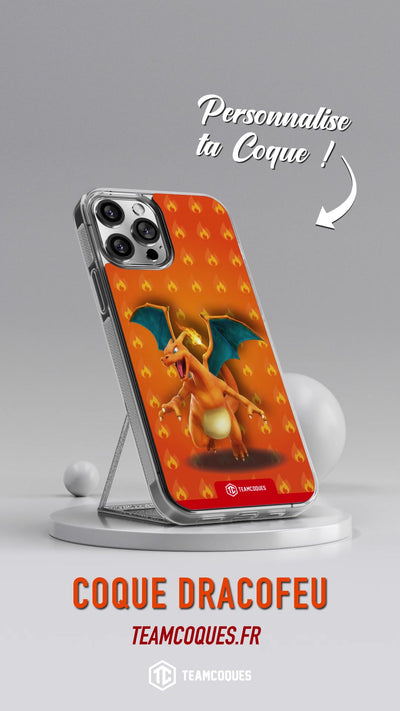 Vidéo Coque design POKÉMON - DRACAUFEU - TEAMCOQUES