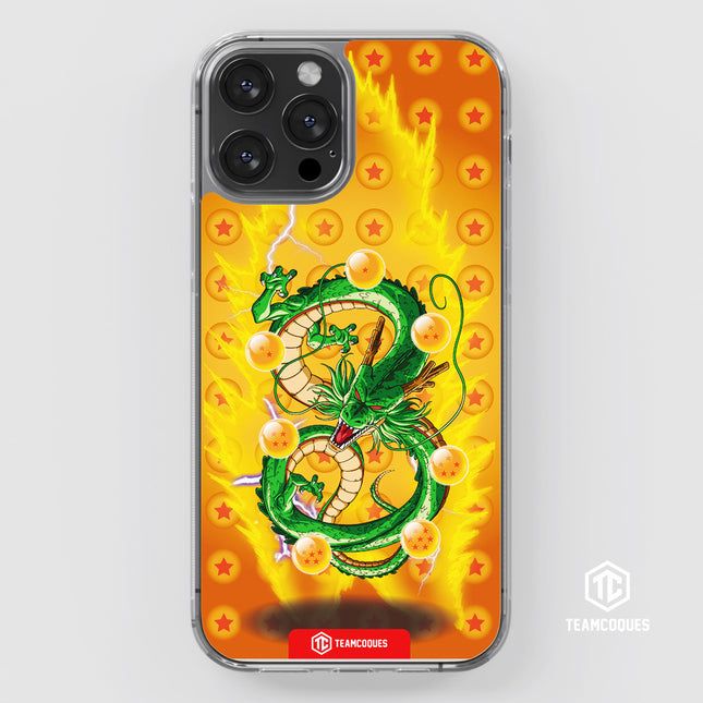 Coque design DRAGON BALL - DRAGON SHENRON BOULES DE CRISTAL - TEAMCOQUES