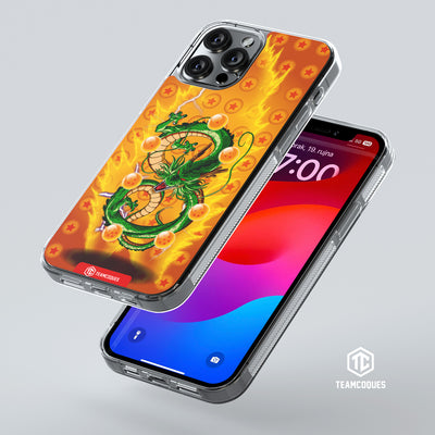 Coque design DRAGON BALL - DRAGON SHENRON BOULES DE CRISTAL - TEAMCOQUES