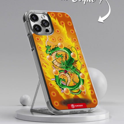 Vidéo Coque design DRAGON BALL - DRAGON SHENRON BOULES DE CRISTAL - TEAMCOQUES