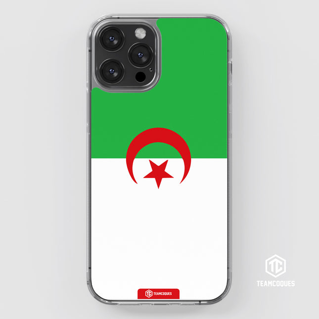 Coque drapeau ALGERIE personnalisable - TEAMCOQUES