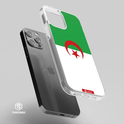 Coque drapeau ALGERIE personnalisable - TEAMCOQUES