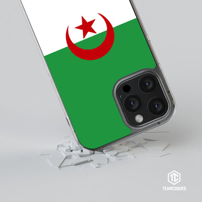 Coque drapeau ALGERIE personnalisable - TEAMCOQUES