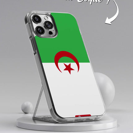 Vidéo Coque drapeau ALGERIE personnalisable - TEAMCOQUES