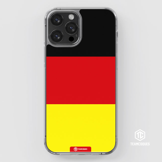 Coque drapeau ALLEMAGNE 2 personnalisable - TEAMCOQUES