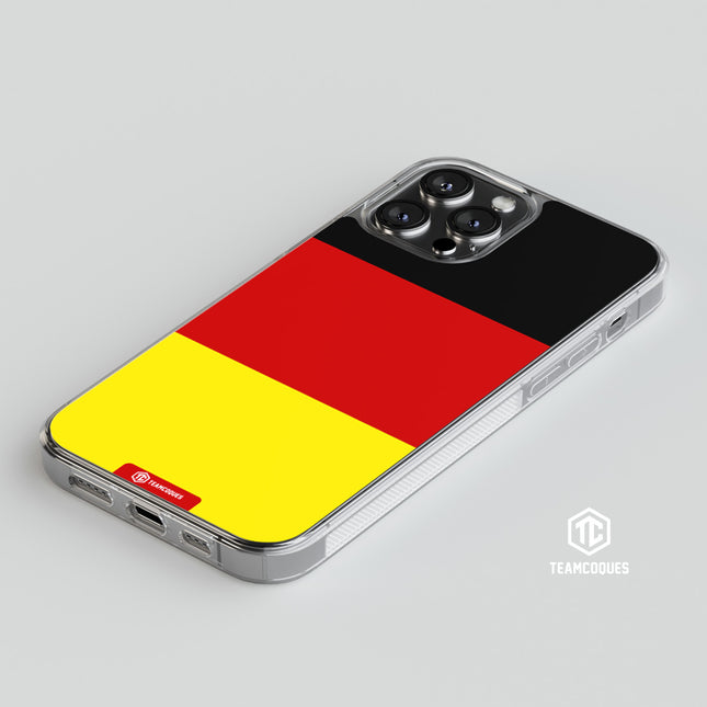 Coque drapeau ALLEMAGNE 2 personnalisable - TEAMCOQUES