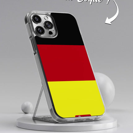 Vidéo Coque drapeau ALLEMAGNE 2 personnalisable - TEAMCOQUES