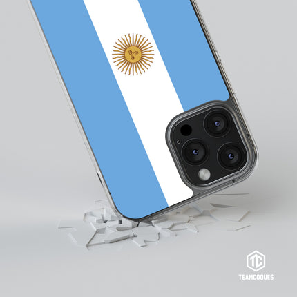 Coque drapeau ARGENTINE 1 personnalisable - TEAMCOQUES
