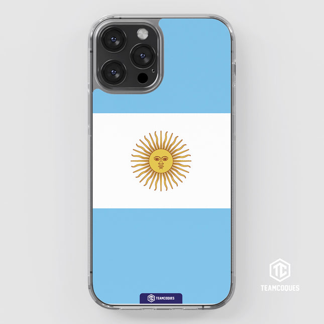 Coque drapeau ARGENTINE 2 personnalisable - TEAMCOQUES