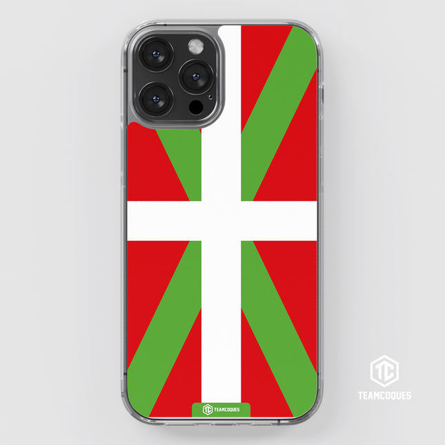 Coque drapeau PAYS BASQUE personnalisable - TEAMCOQUES