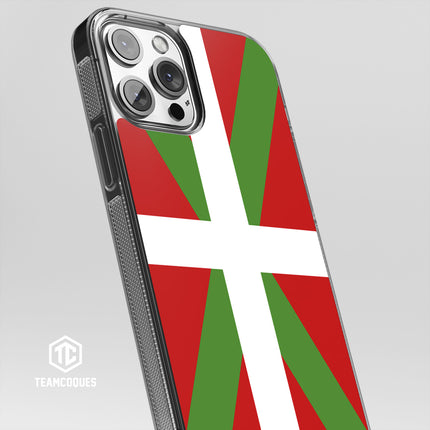 Coque drapeau PAYS BASQUE personnalisable - TEAMCOQUES