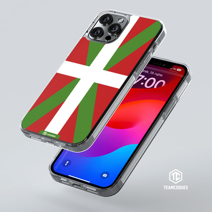 Coque drapeau PAYS BASQUE personnalisable - TEAMCOQUES