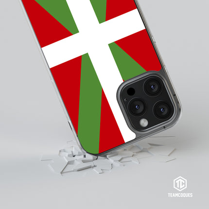 Coque drapeau PAYS BASQUE personnalisable - TEAMCOQUES