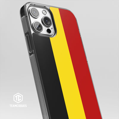 Coque drapeau BELGIQUE 1 personnalisable - TEAMCOQUES