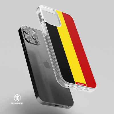 Coque drapeau BELGIQUE 1 personnalisable - TEAMCOQUES