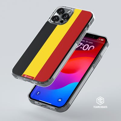 Coque drapeau BELGIQUE 1 personnalisable - TEAMCOQUES