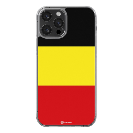 Coque drapeau BELGIQUE 2 personnalisable - TEAMCOQUES