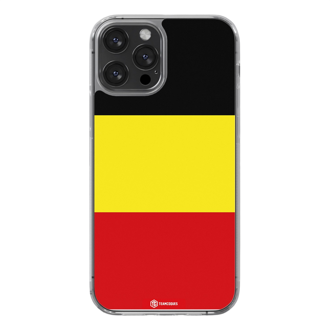 Coque drapeau BELGIQUE 2 personnalisable - TEAMCOQUES