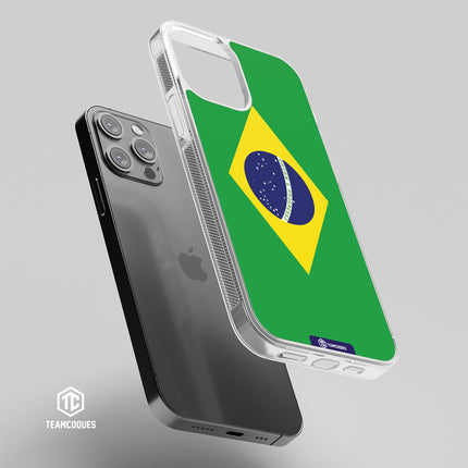 Coque drapeau BRÉSIL personnalisable - TEAMCOQUES