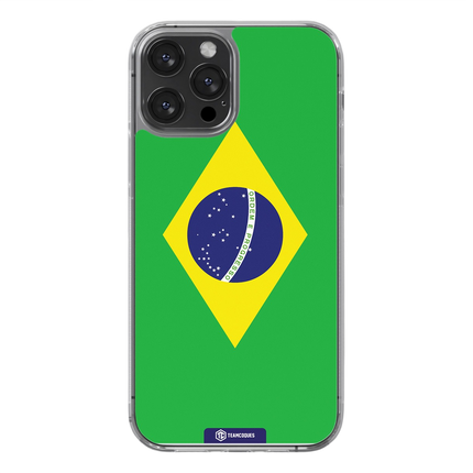 Coque drapeau BRÉSIL personnalisable - TEAMCOQUES