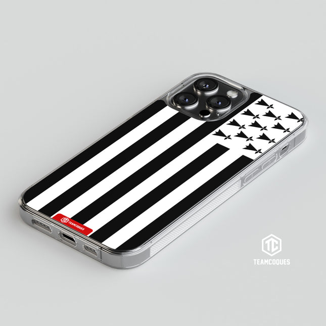 Coque drapeau BRETON BRETAGNE personnalisable - TEAMCOQUES