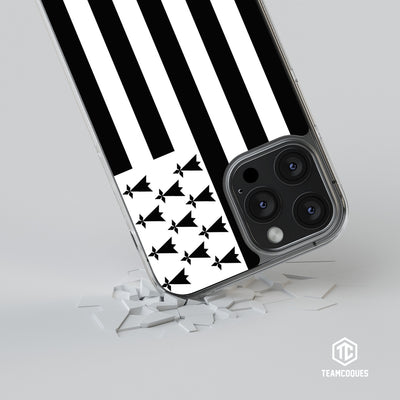 Coque drapeau BRETON BRETAGNE personnalisable - TEAMCOQUES
