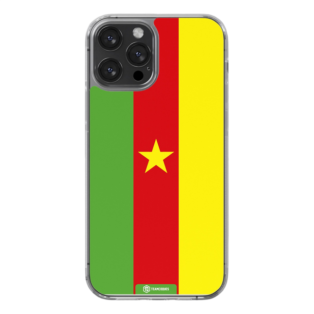 Coque drapeau CAMEROUN 1 personnalisable - TEAMCOQUES