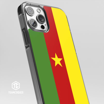 Coque drapeau CAMEROUN 1 personnalisable - TEAMCOQUES