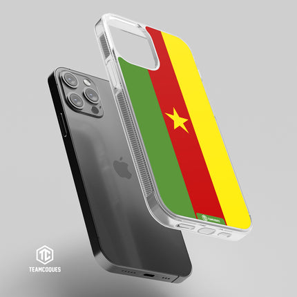 Coque drapeau CAMEROUN 1 personnalisable - TEAMCOQUES