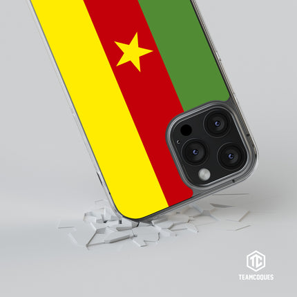 Coque drapeau CAMEROUN 1 personnalisable - TEAMCOQUES