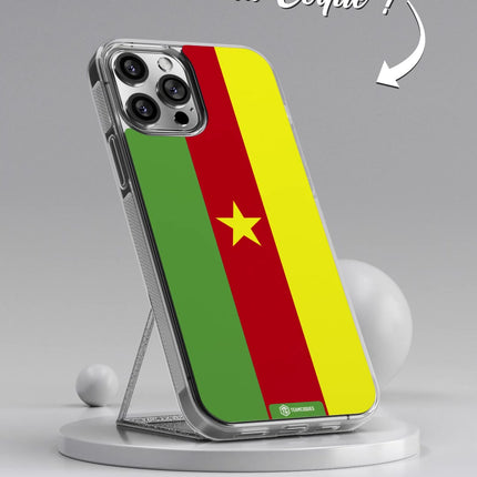 Vidéo Coque drapeau CAMEROUN 1 personnalisable - TEAMCOQUES