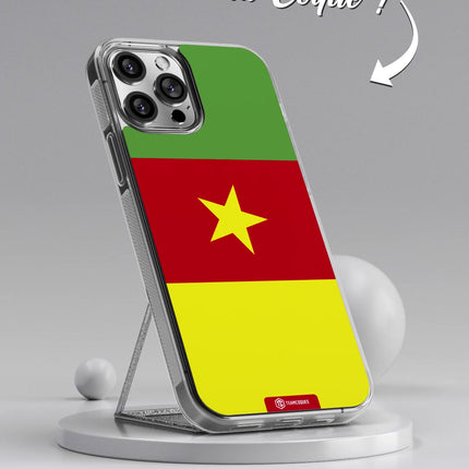 Vidéo Coque drapeau CAMEROUN 2 personnalisable - TEAMCOQUES