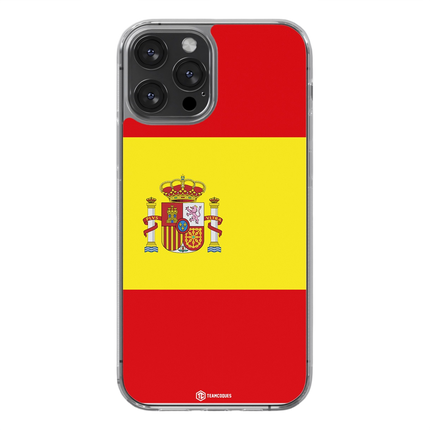 Coque drapeau ESPAGNE 2 personnalisable - TEAMCOQUES