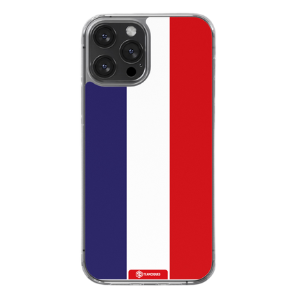 Coque drapeau FRANCE 1 personnalisable - TEAMCOQUES